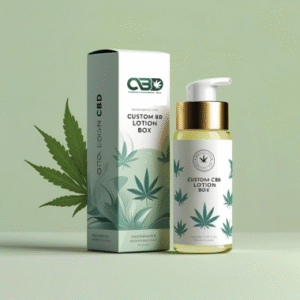 CBD Lotion boxes