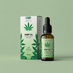 Custom printed hemp oil boxes