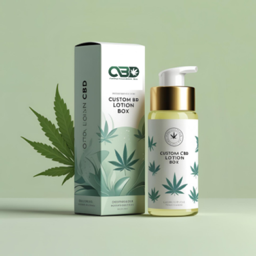CBD Lotion boxes