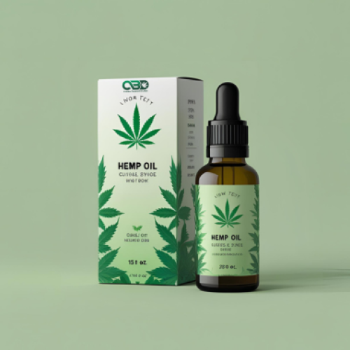Custom printed hemp oil boxes